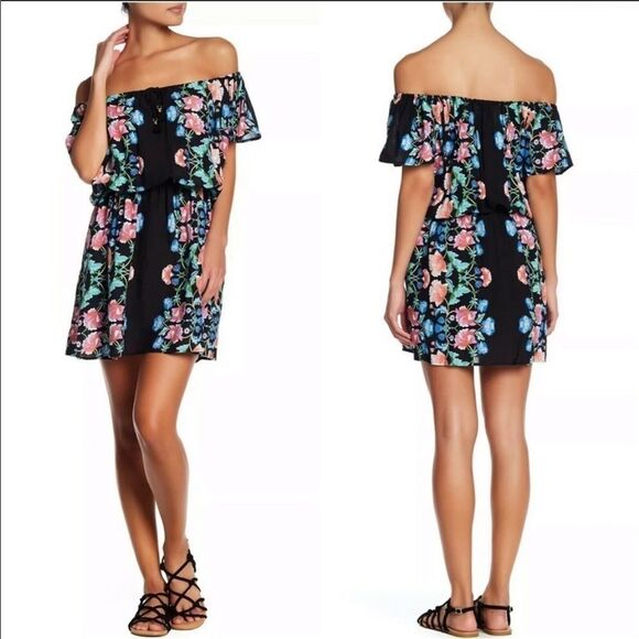 NANETTE LEPORE SWIM | Off Shoulder Coverup Dress M - Picture 11 of 11